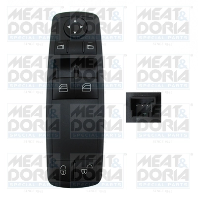 Switch, window regulator